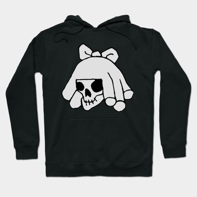 Doll Skull Hoodie by aaallsmiles